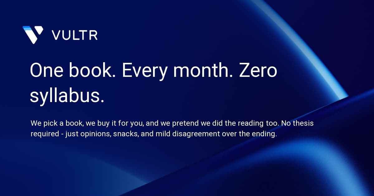 Vultr Marketing Book Club