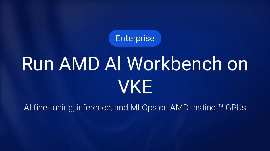 Run AMD Al Workbench on Vultr Kubernetes Engine