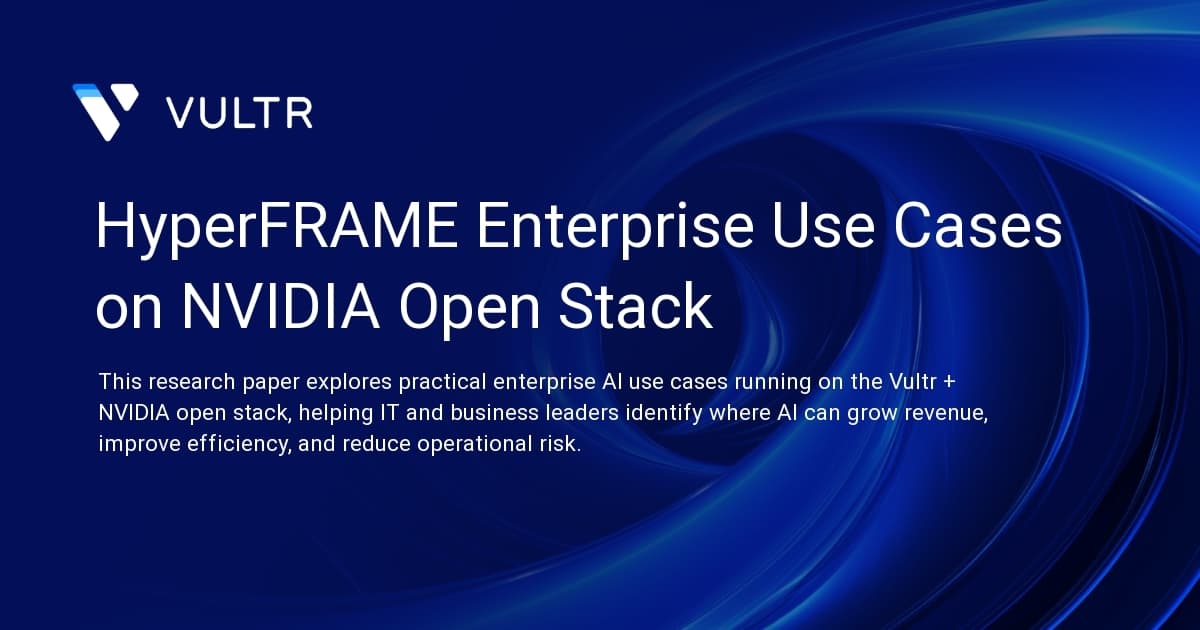 HyperFRAME Enterprise Use Cases on NVIDIA Open Stack