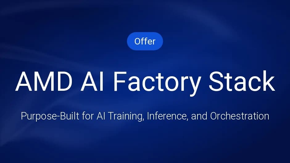 AMD AI Factory Stack