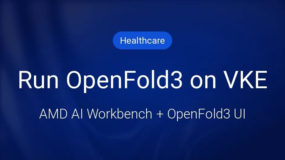 AMD AI Workbench - OpenFold3 UI