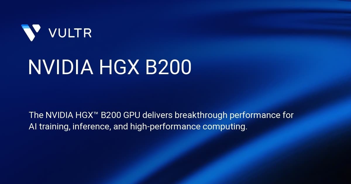 NVIDIA HGX B200