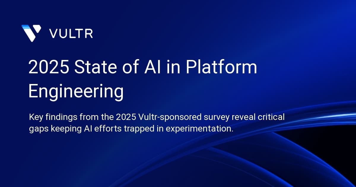 2025 State of AI in Platform Engineering