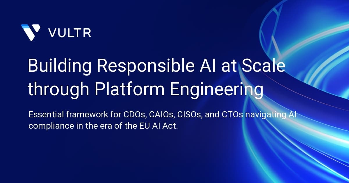 Building Responsible AI at Scale through Platform Engineering