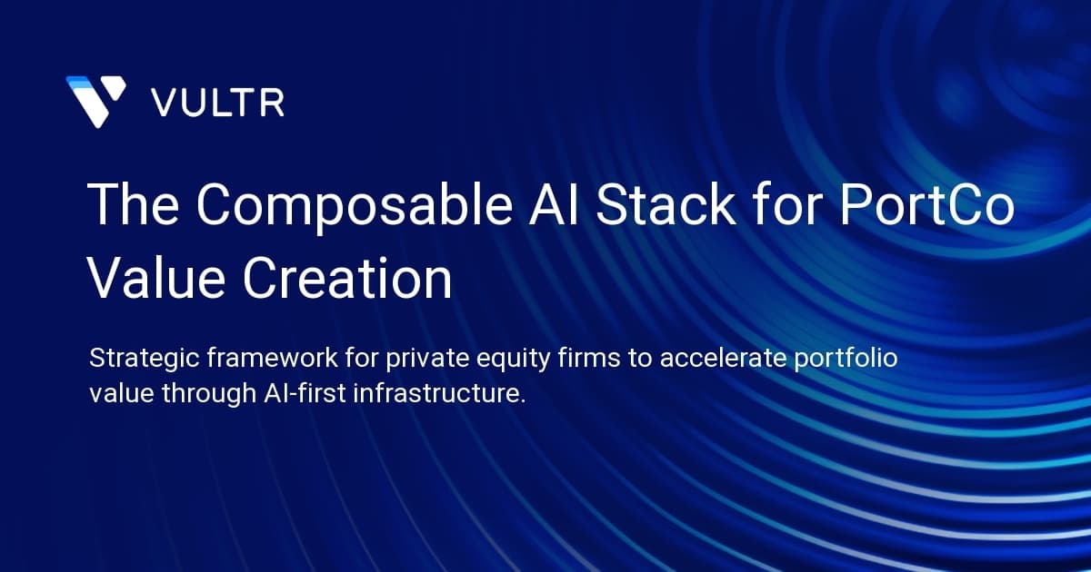 The Composable AI Stack for PortCo Value Creation