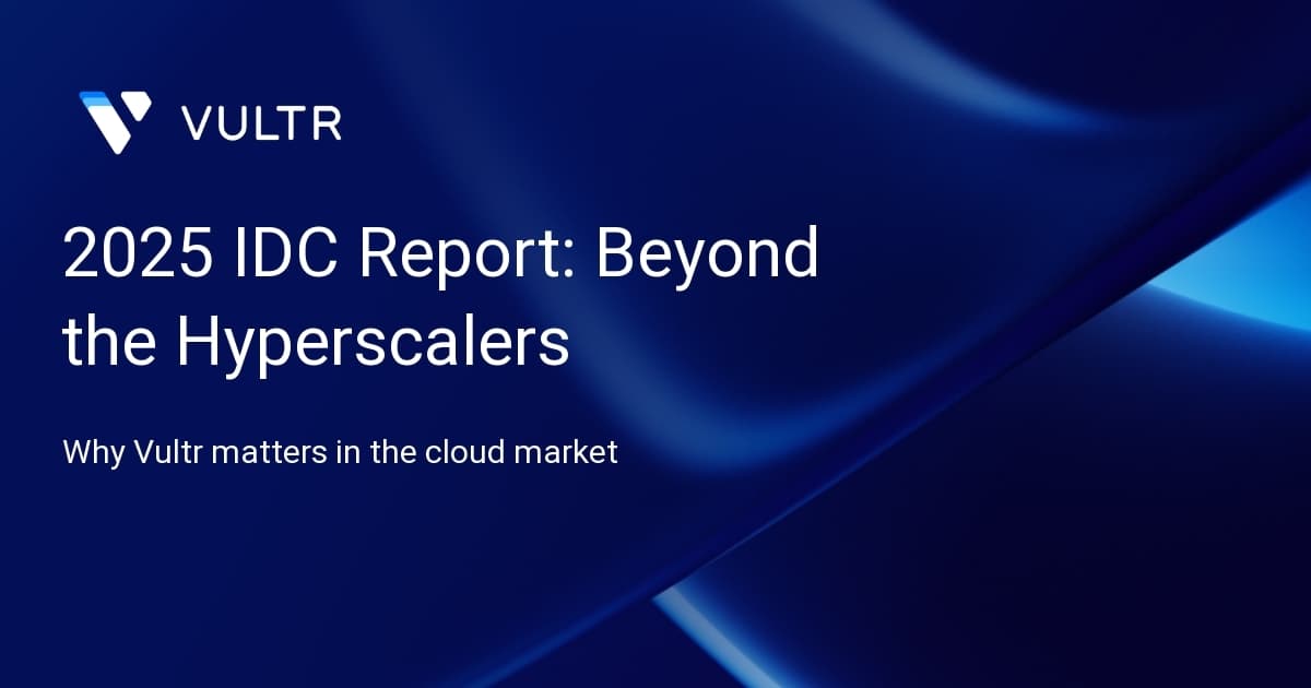 2025 IDC Report: Beyond the Hyperscalers