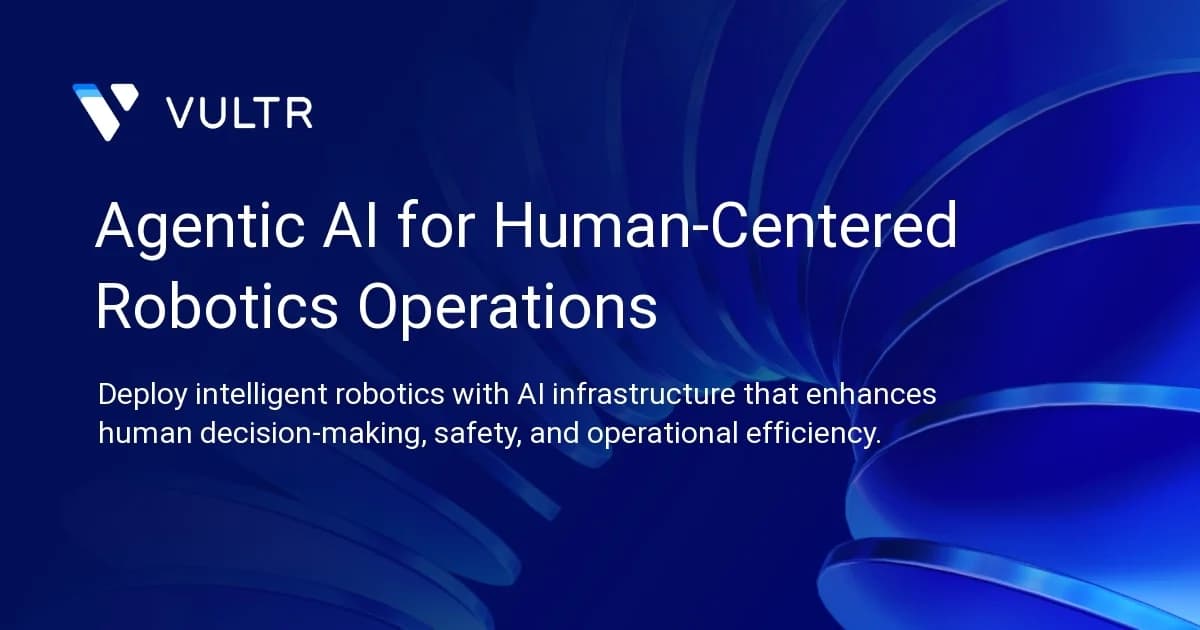 Agentic AI for Human-Centered Robotics Operations