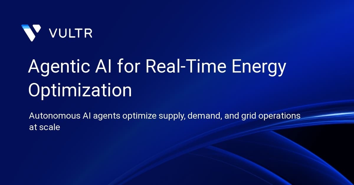 Agentic AI for Real-Time Energy Optimization