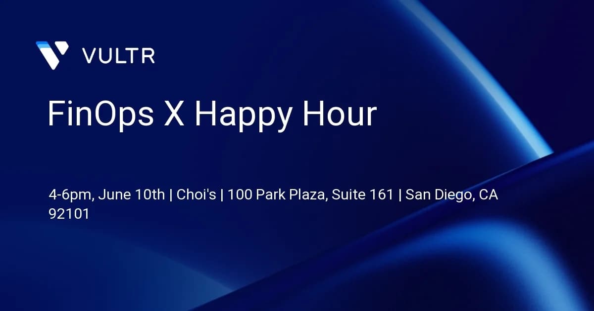 FinOps X Happy Hour