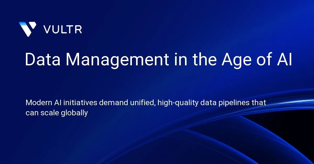 Data Management in the Age of AI