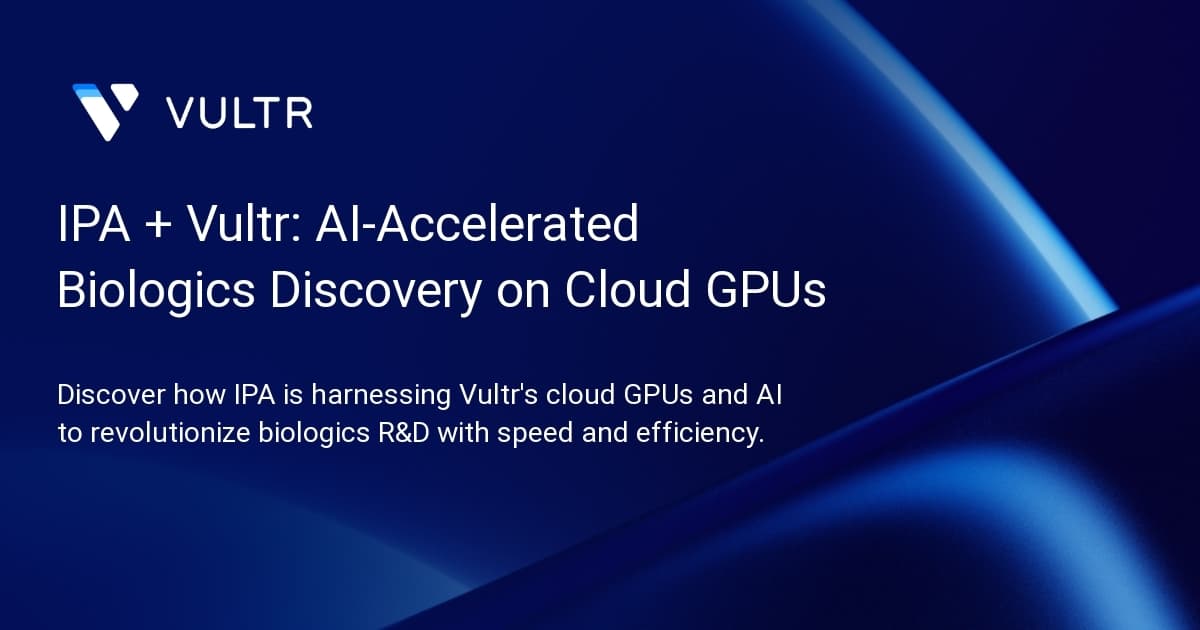 MindWalk + Vultr: AI-Accelerated Biologics Discovery on Cloud GPUs