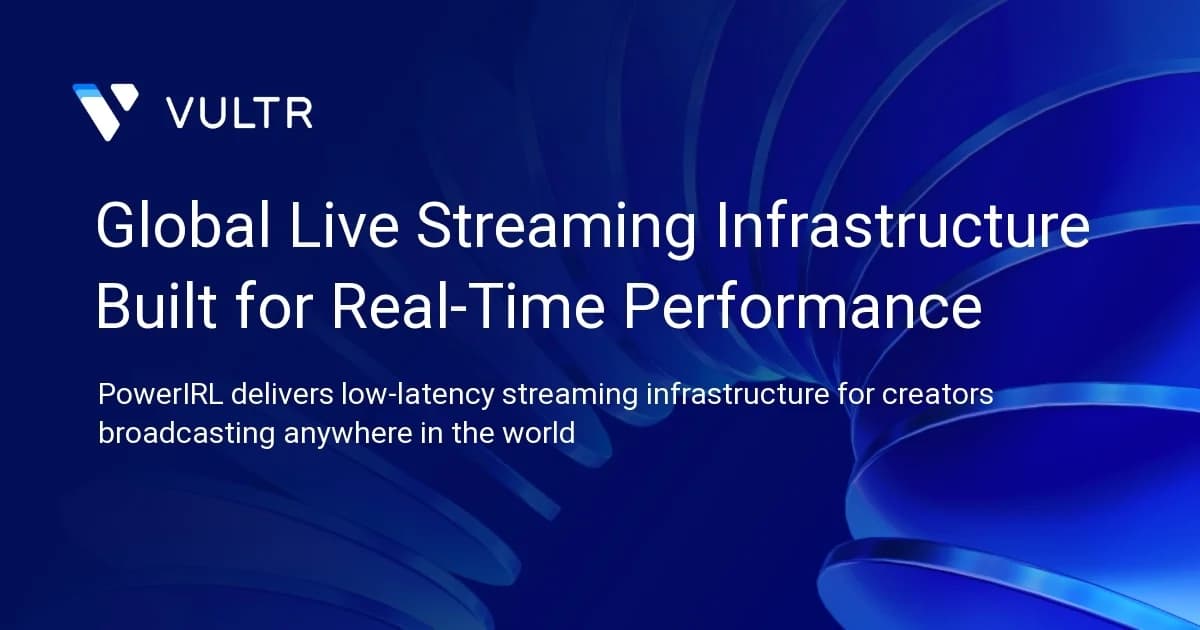 Global Live Streaming Infrastructure Built for Real-Time Performance