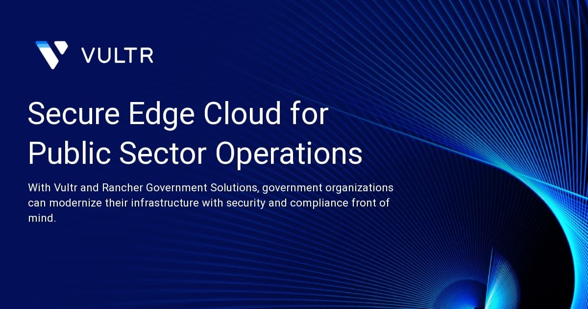 Secure Edge Cloud for Public Sector Operations
